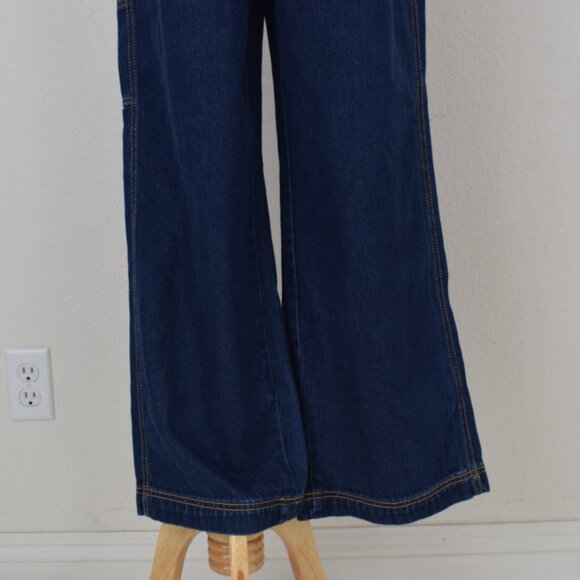 NWT Cello Dark Wash High Rise Wide Leg Carpenter Jeans size 5 - Picture 5 of 11